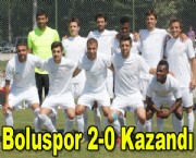 Boluspor 2-0 Kazandı