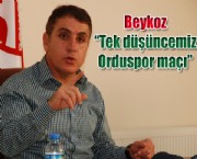 Beykoz 'Tek düşüncemiz Orduspor maçı'