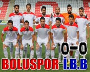 Boluspor İBB  0-0