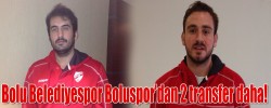 Bolu Belediyespor Boluspor’dan 2 transfer daha!
