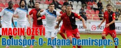 Boluspor: 0- Adana Demirspor: 3