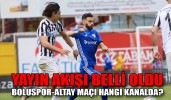 Boluspor-Altay maçı hangi kanalda?