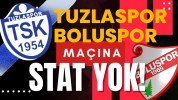 Boluspor-Tuzlaspor için stat yok!