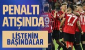 Penaltı Atışında Listenin Başındalar