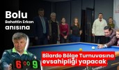 Bolu, Bahattin Erkan anısına Bilardo Bölge Turnuvasına evsahipliği yapacak