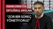 Boluspor Teknik Direktörü Ertuğrul Arslan: “Zor bir süreç yönetiyoruz"