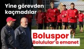 Yine görevden kaçmadılar Boluspor, Bolulular’a emanet