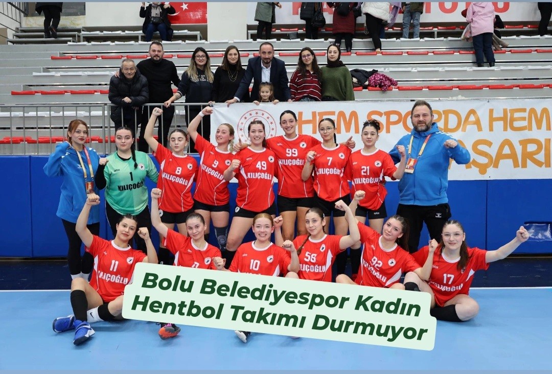 Bolu Belediyespor Kadın Hentbol Takımı Durmuyor