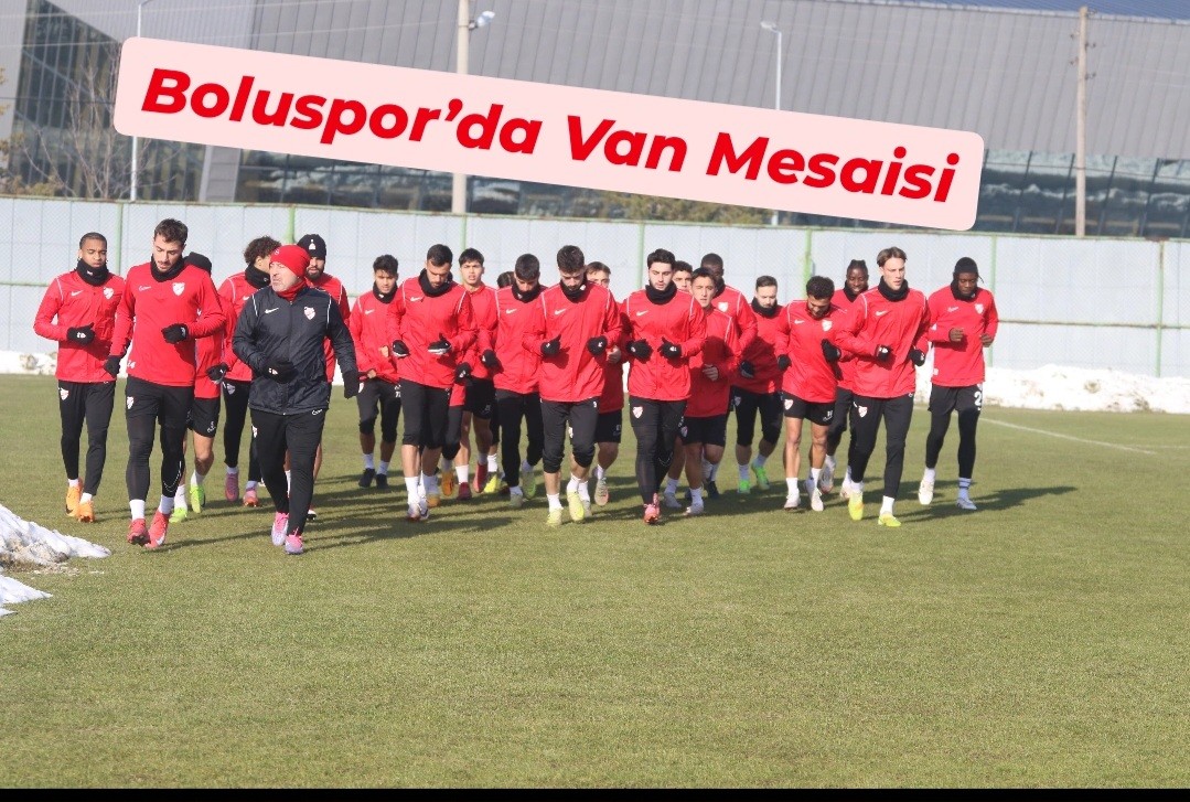 Boluspor’da Van Mesaisi