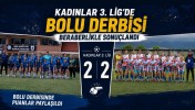 Kadınlar 3. Lig’de Bolu Derbisi Beraberlikle Sonuçlandı