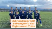 Kıbrıscıkspor U18 Sebenspor’u Gol Yağmuruna Tuttu