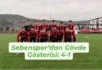 Sebenspor’dan Gövde Gösterisi: 4-1