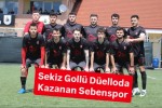 Sekiz Gollü Düelloda Kazanan Sebenspor