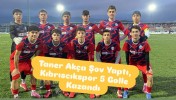 Taner Akça Şov Yaptı, Kıbrıscıkspor 5 Golle Kazandı