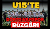 U15’te Dörtdivanspor Rüzgârı