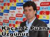 Cihat Arslan ''Kaçan 2 Puana Üzgünüz''
