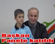 Başkan Çarıkçı Panele Katıldı