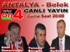 Antalya'dan Canlı Yayın
