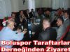 Boluspor Taraftarlar Derneğinden Ziyaret
