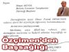 İbrahim Özçimen Yarenler'e Başsağlığı Diledi