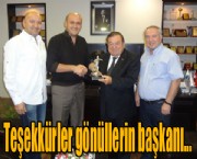 Teşekkürler gönüllerin başkanı...