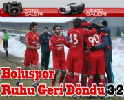 Boluspor Ruhu Geri Döndü 3-2
