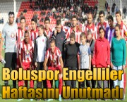 Boluspor Engelliler Haftasını Unutmadı