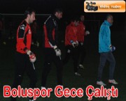 Boluspor Gece Çalıştı