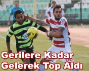 Gerilere Kadar Gelerek Top Aldı