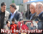 Başkan ve Futbolcular Neyi İnceledi !