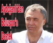 Aydoğanlı'dan Boluspor'a Destek