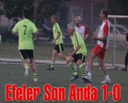 Efeler Son Anda 1-0