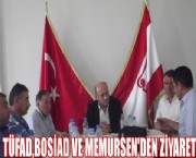 TÜFAD,BOSİAD VE MEMURSEN'DEN ZİYARET