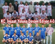KC  İnşaat Yoluna devam Ediyor 4-0