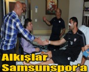 Alkışlar Samsunspor'a