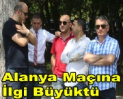 Alanya Maçına İlgi Büyüktü