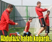 Abdulaziz halatı kopardı..