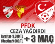 PFDK CEZA YAĞDIRDI !