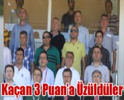 Kaçan 3 Puan'a Üzüldüler