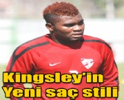 Kingsley'in Yeni saç stili