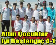 Altın Çocuklar'dan İyi Başlangıç 4-1