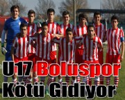 U17 Boluspor Kötü Gidiyor