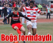 Boğa formdaydı