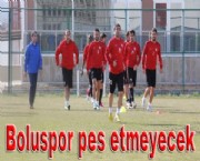 Boluspor pes etmeyecek