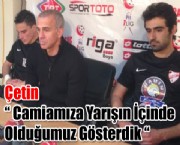 Çetin  Camiamıza Yarışın İçinde Olduğumuz Gösterdik 