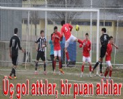 Üç gol attılar, bir puan aldılar
