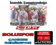 Şampiyonluğa İnanıyoruz !