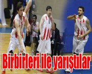 Birbirleri ile yarıştılar