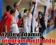 12 Dev adamın programı belli oldu