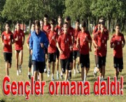 GENÇLER ORMANA DALDI